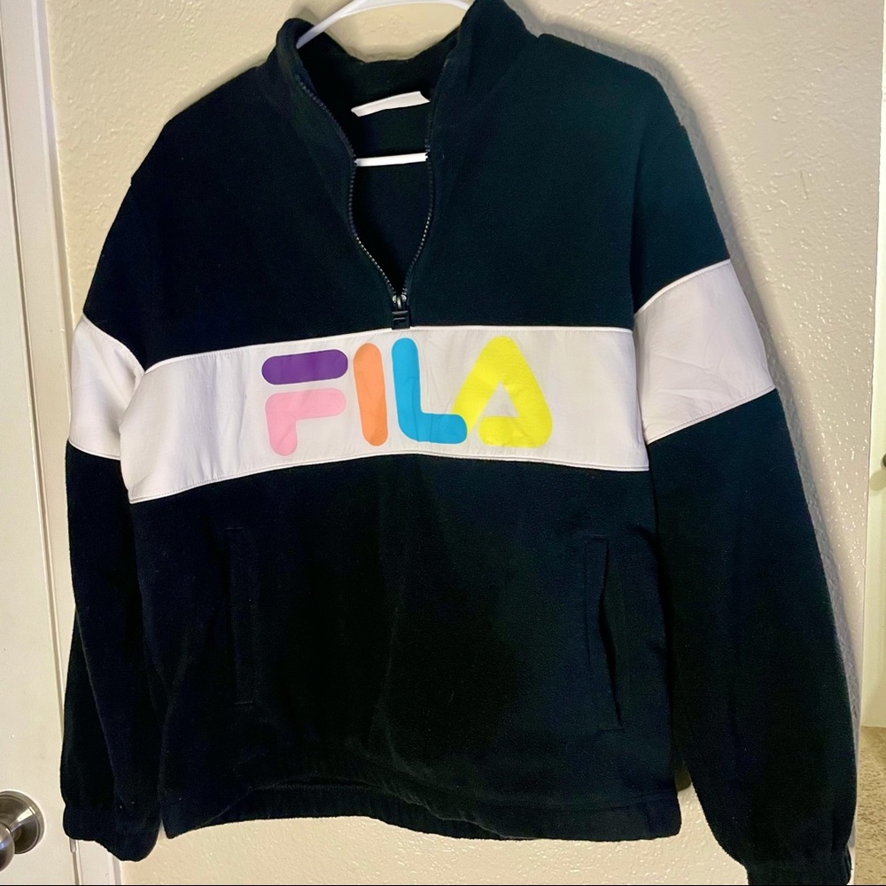 FILA crewneck zipper